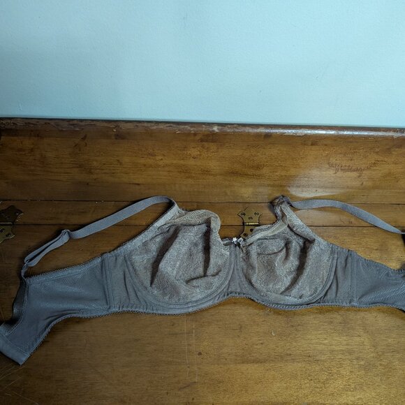 Wacoal Women’s Retro Chic Full Figure Underwire Brown Cappuccino 36DD - Picture 8 of 8